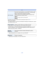 Page 129- 129 -
Wi-Fi
•For details on how to enter characters, refer to “Entering Text” section on P122.
•Make a copy of password.
If you forget the password, you can reset it with [Reset Wi-Fi Settings] in the [Setup] menu, however 
other settings will also be reset.
•A “MAC Address” is a unique address that is used to identify ne twork equipment.
•“IP Address” refers to a number that identifies a PC connected to a network such as the Internet. 
Usually, the addresses for homes are automatically assigned by...