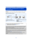 Page 116- 116 -
Wi-Fi
Para transferir automáticamente las imágenes 
([Transferencia smart])
Smart Transfer es una función que transfiere imágenes automáticamente desde la cámara al 
ordenador.
La transferencia comienza cuando se conecta la cámara al adaptador AC (suministrado).
•
Cuando [Transferencia automát.] se fija en [ON], la cámara carga automáticamente las imágenes 
grabadas. Por este motivo las imágenes se pueden cargar involuntariamente si, por ejemplo, 
comparte esta unidad con otras personas....