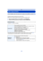 Page 128- 128 -
Wi-Fi
Menú [Ajuste Wi-Fi]
Para los detalles sobre cómo seleccionar los ajustes de menú [Wi-Fi], consulte la P38.
Configure los ajustes necesarios para la función Wi-Fi. [Ajuste Wi-Fi] no puede cambiarse cuando se encuentra conectado a Wi-Fi.
1Seleccione [Ajuste Wi-Fi] en el menú [Wi-Fi] y pulse [MENU/SET].2Presione  3/4  para seleccionar el elemento y presione [MENU/SET].
•
Consulte la  P116 para ver los detalles.
•Para detalles sobre cómo ingresar caracteres, consulte “Ingreso de texto” en la...