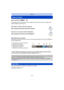 Page 53- 53 -
Grabación
Usar el zoom
Modos Aplicables: 
Puede acercarse para que las personas y objetos aparezcan más cercanos o alejarse para 
grabar paisajes en gran angular.
∫ Visualización de la pantalla
Ejemplo de visualización cuando se usan el Zoom  óptico adicional (EZ), el Zoom inteligente y 
el Zoom digital juntos.
•
Cuando utiliza la función del zoom, aparecerá una evaluación sobre el rango del enfoque 
junto con la barra de visualización del zoom. (Ejemplo: 0.03 m –  ¶)
•El cilindro del objetivo se...