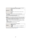 Page 43- 43 -
Básico
•[Repr. auto] se activa independientemente de su ajuste en los siguientes casos.–Al usar [Ráfaga].•En el modo automático inteligente o [Toma panorámica] y [Marco foto] en el modo de escena, 
la función de revisión automática está fijada en [2SEC.].
•[Repr. auto] no funciona en la grabación de imagen en movimiento.
•Cuando se selecciona el ajuste [Reinic.] durante la grabación, al mismo tiempo se ejecuta 
también la operación que restablece el objetivo. Oirá el sonido del objetivo...