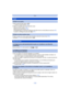 Page 122- 122 -
Otros
•¿Está el ajuste del flash fijado a [Œ]?
> Cambie el ajuste del flash.  (P48)
•El flash no se puede usar en los siguientes casos:–Modo de control creativo (P54)
–Modo de toma panorámica  (P59)–[Paisaje]/[Paisaje noct.]/[Puesta sol]/[Cielo estrell.]/[A traves de vidrio] (Modo de escena)  (P62)–Al grabar en [Ráfaga] (excepto para [ ]) (P74)
•El flash se activa dos veces cuando está activada la reducción de ojos rojos  (P48).•¿[Ráfaga]  (P74) en el menú [Rec] se fijó en [ ]?
•[Girar pantalla]...