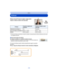 Page 28- 28 -
Básico
Enfocar
Dirija el área AF hacia el sujeto, luego pulse 
hasta la mitad el botón del obturador.
•El área del enfoque automático se puede visualizar más grande para ciertas ampliaciones del zoom 
y en espacios oscuros.
∫Acerca del rango de enfoque
El rango de enfoque se visualiza al operar el zoom.
•
El rango de enfoque se visualiza en rojo cuando no se enfoca después de 
presionar el botón del obturador hasta la mitad.
El rango de enfoque puede cambiar gradualmente según la posición 
del...