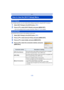 Page 125- 125 -
Wi-Fi
How to Use the [Wi-Fi Setup] Menu
By a single operation, you can make all the settings required for using the Wi-Fi functions.
1Select [Wi-Fi Setup] in the [Wi-Fi] menu. (P41)
2Press 3/4 to select [Wi-Fi Wizard], and press [MENU/SET].
• Set up according to the on-screen instruction. Refer to  P108 for details.
Set up this unit to connect to the wireless access point.
1Select [Wi-Fi Setup] in the [Wi-Fi] menu.  (P41)
2Press 3/4 to select [Access Point], and press [MENU/SET].
3Press 3/4 to...