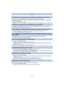 Page 171- 171 -
Others
•Upload may not complete when it is disconnected while transmitting the image.•It may take some time after uploading the image to be reflected in the WEB service depending on 
the status of the server.> Wait for a while and try again.
•Transmission status can be checked in WEB destination settings by logging into the “LUMIX CLUB”.
•The images in the WEB Service cannot be saved (downloaded) to this unit. Do not delete the 
uploaded images, and make a backup of them.
• The images uploaded to...