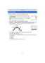 Page 65- 65 -
Grabación
Las imágenes se graban de forma continua mientras se mueve la cámara de forma horizontal 
o vertical y se combinan para hacer una sola imagen panorámica.
1Pulse 3/4 para seleccionar la dirección de grabación, luego 
pulse [MENU/SET].
2Luego de confirmar la dirección de grabación, presione [MENU/
SET].
•
Se visualizará la línea de guía horizontal/vertical.
3Pulse hasta la mitad el botón del obturador para enfocar.
4Presione por completo el botón del obturador y grabe una imagen mientras...