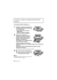 Page 10VQT4J93 (SPA)10
Insertar y quitar la tarjeta (opcional)/la 
batería
•Compruebe que el dispositivo está apagado.•Le recomendamos utilizar una tarjeta de Panasonic.
1Desplace la palanca del disparador en 
la dirección de la flecha y abra la tapa 
de la tarjeta/batería.
•
Utilice siempre baterías de Panasonic 
(DMW-BCK7PP).
•Si utiliza otras baterías, no podemos 
garantizar la calidad de este producto.
2Batería: Con cuidado con la 
orientación de la batería, insértela 
hasta que escuche un sonido de...