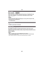 Page 81- 81 -
Grabación
Modos aplicables: 
Mientras mantiene firme la cámara, ésta ajustará el enfoque automáticamente, por lo 
tanto, cuando pulse el obturador el ajuste del enfoque será más rápido. Esto es útil a 
veces cuando, por ejemplo, no quiere perder la oportunidad de tomar la imagen.
Ajustes: [ON]/[OFF]
Nota
•
La batería se agotará antes de lo normal.•Pulse de nuevo hasta la mitad el botón del obturador cuando es difícil de enfocar el sujeto.•No funciona durante la localización AF.•[AF rápido] no se...