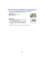 Page 106- 106 -
Wi-Fi
7Press 3/4  to select [SINGLE] or [MULTI] and then press [MENU/SET].
•To change the setting or disconnect, press [Wi-Fi].  (P94)
[SINGLE] setting
1Press  2/1 to select the picture.
2 Press [MENU/SET].
[MULTI] setting
1 Press  3/4/ 2/1 to select the picture, and then press 
[MENU/SET]. (repeat this step)
•
If you press [MENU/SET] again, the setting is canceled.
2 Press  2 to select [OK], and then press [MENU/SET].
•The number of pictures that can be sent by [MULTI] is 
limited.
•Confirmation...