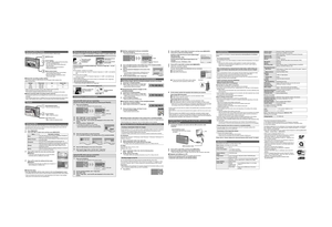 Page 2This unit can record motion pictures in QuickTime Motion JPEG format.
∫About the recording quality settingThe recording quality for motion pictures can be changed in [Rec Quality] of the 
[Motion Picture] menu.
•When recording to the built-in memory, [Rec Quality] is fixed to [QVGA].•Motion pictures can be recorded continuously up to 2 GB.
The maximum available recording time for up to 2 GB only is displayed on the screen.
∫About zooming while recording motion pictures
•The Extended Optical Zoom and...