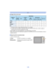 Page 129- 129 -
Wi-Fi
∫Images that can be sent
¢1 Sending by [Send Images While Recording] is not available.
¢ 2 A motion picture recorded in [AVCHD] can be sent to [PC] if the file size is 4 GB or smaller. It 
cannot be sent if the size is greater than 4 GB.
•Some images may not be played back or sent depending on the device.•Refer to the manual of the destination equipment or the WEB service for more information on how to 
playback pictures.
∫ About the Wi-Fi connection lamp
Images to 
send
Destination
[Smart...