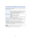 Page 169- 169 -
Wi-Fi
•Refer to P167 for details.
•For details on how to enter characters, refer to “Entering Text” section on P80.•Make a copy of password. If you forget the password, you can reset it with [Reset Wi-Fi Settings] in 
the [Setup] menu, however other settings will also be reset. (excluding [LUMIX CLUB] )
•A “MAC Address” is a unique address that is used to identify network equipment.•“IP Address” refers to a number that identifies a PC connected to a network such as the Internet. 
Usually, the...