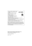 Page 24•“AVCHD” y el “AVCHD” son logotipos de las marcas 
comerciales de Panasonic Corporation y de Sony 
Corporation.
•QuickTime y el logo QuickTime son marcas o 
marcas registradas de Apple Inc., usadas con 
licencia.
•El logo Wi-Fi CERTIFIED es una marca de 
certificación de Wi-Fi Alliance.
•La marca de configuración protegida de Wi-Fi es 
una marca de Wi-Fi Alliance.
•“Wi-Fi”, “Wi-Fi Protected Setup”, “Wi-Fi Direct”, 
“WPA” y “WPA2” son marcas comerciales o marcas 
registradas de Wi-Fi Alliance.
•DLNA, the...