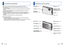 Page 1018   VQT2X60VQT2X60   19
 
Nombres de las partes
Accesorios estándar
Antes de usar la cámara verifique que todos los accesorios están i\
ncluidos. 
●Los accesorios y sus formas cambiarán dependiendo del país o ár\
ea en que se 
adquiera la cámara.
Para conocer detalles de los accesorios, consulte las instrucciones de f\
uncionamiento 
básicas.
 
●Los accesorios suministrados no son impermeables (excluyendo la correa \
para la 
mano y la funda de silicona).
 
●Mantenga el cepillo fuera del alcance de los...