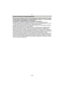 Page 131- 131 -
Otros
•Puede causar una lesión en la piel si toca directamente la partes de metal de la unidad 
en lugares donde la temperatura es muy baja (ambientes menores a 0oC como en pistas 
de ski o lugares de gran altitud.) por mucho tiempo.
Use guantes o un elemento similar al usar durante mucho tiempo.
•El rendimiento de la batería (cantidad de imágenes que se pueden grabar/tiempo de 
operación) puede disminuir temporalmente cuando se usa en una temperatura entre  j10 oC y 
0 oC (en lugares fríos como...