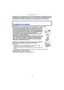 Page 4Antes de usar el dispositivo
- 4 -
Antes de usar el dispositivoCuidado de la cámara
∫Manipulación de la cámara (para evitar una filtración de agua y falla)
•Los objetos extraños pueden adherirse al lado interior de la puerta 
lateral (alrededor del sello de goma o los terminales de conexión) 
cuando la puerta lateral está abierta o cerrada en lugares con arena, 
polvo, etc. Esto puede causar el deterioro de la impermeabilidad si la 
puerta lateral está cerrada con objetos extraños adheridos. Tenga 
mucho...