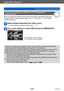 Page 122Application (Record)
Changing the aspect ratio of the still pictures
- 122 -VQT4J11
Automatically changing the aspect ratio while taking pictures  
[Aspect Bracket]
When you press the shutter button once, the camera automatically takes four 
pictures with four types of aspect ratios (4:3, 3:2, 16:9, and 1:1). (The shutter 
sounds only once.)
Select [Aspect Bracket] from [Rec] menu
 • For the setting procedures of the menu.  (→ 25)
Use cursor button to select [ON] and press [MENU/SET]
The range that can...