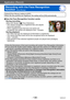 Page 130Application (Record)
Recording with the Face Recognition 
function  
[Face Recog.]
- 130 -VQT4J11
Default [Face Recog.] setting is [OFF].
When the face pictures are registered, the setting will be [ON] automatically.
 ■How the Face Recognition function works
During recording 
(When [AF Mode] is  (Face Detection)) • The camera recognizes a registered face and adjusts  focus and exposure. 
 • When registered faces that have set names are recognized, the names are displayed (max. 3 people).
During playback...