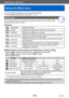 Page 134Application (Record)
Using the [Rec] menu
- 134 -VQT4J11
You can perform settings such as Picture size and flash. • For the setting procedures of the menu. (→
25)
[Photo Style]
You can adjust the colors and picture quality according to the concept of the 
picture that you want to create.
 ■Settings
[Standard] Standard setting.
[Vivid] Setting with slightly high contrast and saturation.
[Natural] Setting with slightly low contrast.
[Monochrome]Setting that creates a picture using monochrome shades of...