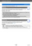 Page 138Application (Record)
Using the [Rec] menu
- 138 -VQT4J11
 • For the setting procedures of the menu. (→ 25)
[Quick AF]
The focus is automatically adjusted when camera blurring is small even when 
the shutter button is not pressed. (Increases battery consumption)
 ■Settings: [ON] / [OFF]
 ●Focus alignment may take time if zoom is suddenly changed from max. Wide to max. 
Tele, or if suddenly moving closer to subject.
 ●Press shutter button halfway if focus is difficult to align. ●The function will turn...