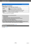 Page 174Application (View)
Using the [Playback] menu
- 174 -VQT4J11
 ■Items that can be stamped 
[Shooting Date][W/O TIME]: Stamp recording date 
[WITH TIME]: Stamp recording date and time 
[Name]
: Stamp name registered in Face Recognition: Stamp name registered in [Baby] or [Pet]
[Location] Stamp location registered in [Setup] menu’s [Travel Date]
[Travel Date] Stamp Travel Date set in [Setup] menu’s [Travel Date] 
[Title] Stamp text registered in [Title Edit]
 • Items set to [OFF] are not stamped.
 ●Cannot...