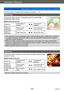 Page 72Application (Record)
Taking pictures by changing the picture effect  [Creative Control] Mode
- 72 -VQT4J11
For the [Creative Control] menu setting procedures. (→64)
[Soft Focus]
This picture effect creates a soft appearance by intentionally 
blurring the entire picture.
 ■Items that can be set
Brightness Underexposure 
(darker)Overexposure 
(brighter)
Degree of 
background 
defocusing Defocuses the 
background
The background is 
in focus as well
Degree of 
defocusing Slight defocusing
Strong defocusing...