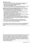 Page 7 (ENG) VQT4H90   7
 ■Cautions for Use • Do not use any other USB connection cables except the supplied one or a genuine Panasonic USB connection cable (DMW-USBC1: optional).
 • Always use a genuine Panasonic HDMI mini cable  (RP-CDHM15, RP-CDHM30: optional).  
Part numbers: RP-CDHM15 (1.5
 m) (4.9 feet), RP-CDHM30 (3.0 m) (9.8 feet) • Always use a genuine Panasonic AV cable (DMW-A

VC1: optional).
Keep this unit as far away as possible from electromagnetic equipment 
(such as microwave ovens, TVs, video...