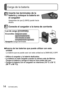 Page 1414   VQT4H90 (SPA)
Carga de la batería
Inserte los terminales de la 
batería y coloque la batería en 
el cargador
Asegúrese de que [LUMIX] quede hacia 
afuera.
Conecte el cargador a la toma de corriente
Luz de carga ([CHARGE])
Encendida:    Carga en curso 
(aproximadamente 
155 minutos si está 
completamente agotada)
Apagada:  Carga terminada
 ■Acerca de las baterías que puede utilizar con esta 
unidad
La batería que se puede usar con esta unidad es la DMW-BCJ13PP.
 •Utilice el cargador y la batería...