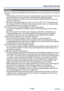 Page 115- 115 -VQT4K59
Usage cautions and notes
Batteries
 ●Be sure to remove the batteries from the camera if you are not using it for a long period 
of time. • If the batteries are left in the camera, a small electrical current continues to flow even when the camera is turned off and the batteries will be gradually drained.
 • If the temperature is too high or low or the humidity is high, the terminals may rust  causing a malfunction.
 • Be sure to store the batteries in cool (15 °C to 25 °C (59 °F to 77 °F))...