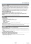 Page 119- 119 -VQT4V99
Q&A  Troubleshooting
LCD monitor 
Brightness is unstable. ●Aperture value is set while shutter button is pressed halfway. (Does not affect recorded picture.) 
This symptom may also occur when the brightness changes because the zoom is operated or the 
camera is moved. This is the automatic aperture operation of the camera and is not a malfunction.
Monitor flickers indoors. ●The LCD monitor may flicker for a few seconds after turning on. This is an operation to correct 
flicker caused by...