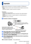 Page 109- 109 -VQT4W01
Impresión
Puede conectarse directamente a una impresora compatible con PictBridge \
para 
imprimir.
 •Algunas impresoras pueden imprimir directamente desde la tarjeta de memo\
ria de la 
cámara.

 
Para conocer detalles, consulte el manual de su impresora.
Preparativos:
 • Use baterías con carga suficiente. •Cuando imprima imágenes de la memoria incorporada, retire cualquier t\
arjeta de 
memoria.
 •Ajuste la calidad de impresión y haga otros ajustes en su impresora s\
egún sea...