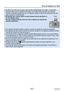 Page 57- 57 -VQT4W01
Toma de imágenes con flash
 ●El efecto de reducción de ojos rojos cambia dependiendo del sujeto, y\
 lo afectan 
factores tales como la distancia al sujeto, si el sujeto está mirando\
 a la cámara 
durante el destello preliminar, etc. En algunos casos, el efecto de reducción de ojos 
rojos puede ser insignificante.
 ●No ponga sus manos sobre el área emisora de luz del flash ni 
la mire desde cerca.
No use el flash estando cerca de otros sujetos (el calor/la luz 
podrían dañarlos).Flash...