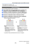 Page 74- 74 -VQT4W01
Toma de imágenes según la escena  [Modo de escena] 
 • Cómo seleccionar una escena (→73) • Uso del flash en los modos de escenas (→58)
[Toma panorámica]
Crea una imagen panorámica uniendo 3 fotografías.
Use el botón del cursor para seleccionar el sentido de la 
grabación y presione [MENU/SET] para establecerlo
Verifique el sentido de grabación y presione [MENU/SET]
Las líneas guía del panorama especial se visualizarán durante l\
a grabación.
Presione el disparador hasta la mitad para...