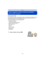 Page 26- 26 -
Básico
Tomar imágenes usando la función automática 
(Modo automático inteligente)
Modo de grabación: 
La cámara fijará los ajustes más apropiados al sujeto y a las condiciones de grabación, así que 
recomendamos este modo a los principiantes o a los que quieren dejar que la cámara se 
ajuste automáticamente y tomar imágenes fácilmente.
•
Las funciones siguientes se activan automáticamente.–Detección de la escena–Compensación a contraluz
–Control de sensibilidad ISO inteligente–Balance de blancos...