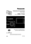 Page 1Instrucciones de funcionamiento
Cámara digital
Modelo N. DMC-FX50
VQT0Y28
Antes del uso, lea detenidamente,
por favor, estas instrucciones.
Web Site: http://www.panasonic-europe.com
EGM
VQT0Y28SPA.book  1 ページ  ２００６年７月２６日　水曜日　午後３時２９分 