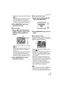 Page 85Ajustes de menú
85VQT0Y28
 Aparece el número del icono de copias 
[] A.
 Puede ajustarse un número de copias a 
partir de 0 hasta 999. El ajuste de 
impresión DPOF su cancela cuando el 
número de copias esté ajustado a [0].
2Pulse [MENU/SET] dos veces 
para cerrar el menú.
∫Ajuste múltiple
1Mueva 2/1 para seleccionar la 
imagen a imprimir, luego mueva 
3/4 para fijar el número de 
copias.
 Aparece el número del icono de copias 
[] B.
 Repita el procedimiento susodicho. (No 
puede ajustar todas las...