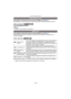 Page 116- 116 -
Avanzadas (Grabar imágenes)
Para ampliar la información sobre el menú del [REC], consulte P23.
Especifique la cara de la persona y utilice las funciones de reconocimiento de la cara.
Modos aplicables: 
[OFF]/[ON]/[MEMORY]/[SET]
Nota
•
Consulte  P96 para ampliar la información.
Para ampliar la información sobre el menú del [REC], consulte  P23.
Esto permite seleccionar el método de enfoque que se adapta a las posiciones y al 
número de sujetos.
Modos aplicables: 
¢ [Ø] se usará durante la...