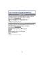 Page 126- 126 -
Avanzadas (Grabar imágenes)
Usar el menú del modo [IM. MOVIMIENTO] 
Para ampliar la información sobre [IM. MOVIMIENTO] los ajustes del menú del 
modo, consulte P23.
Éste configura el formato de los datos de las imágenes en movimiento.
Modos aplicables: 
[ [AVCHD(1080i)]]/[ [AVCHD(720p)]]/[ [VIDEO JPEG]]
Nota
•
Se refiera a  P93 para ampliar la información.
Para ampliar la información sobre [IM. MOVIMIENTO] los ajustes del menú del 
modo, consulte  P23.
Éste configura la calidad de imagen de las...