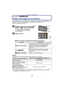 Page 88- 88 -
Avanzadas (Grabar imágenes)
Modo [REC]: 
Avanzadas (Grabar imágenes)Grabar una imagen en movimiento
Esto puede grabar enteras imágenes en movimiento de alta definición compatibles con el 
formato AVCHD o bien las imágenes en movimiento en el Motion JPEG.
El audio se grabará en estéreo.Nota
•
Se grabará en las categorías siguientes para ciertos modos de escena.
• Para aquellas no detalladas arriba se realizará una grabación de imagen en movimiento 
armonizada con cada escena.  (P76 a 87)
Desplace...