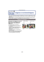 Page 129- 129 -
Avanzadas (Reproducción)
Modo [REPR.]: ¸
Reproducir imágenes en movimiento/Imágenes 
con audio
•Esta unidad se diseñó para reproducir las imágenes en movimiento e imágenes fijas con audio 
usando los formatos QuickTime Motion JPEG y AVCHD Lite que se tomaron con este modelo 
(solamente).
•Sólo las imágenes en movimiento grabadas [AVCHD Lite] con esta cámara digital Panasonic 
(LUMIX) pueden visualizarse en este aparato como formato AVCHD Lite.
Imágenes en movimiento
Seleccione una imagen con un...