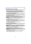Page 177- 177 -
Otro
Visualización de los mensajes
En algunos casos se visualizarán en la pantalla mensajes de confirmación o de error.
Los principales mensajes se describen a continuación a modo de ejemplo.
[ESTA TARJETA DE MEMORIA ESTÁ PROTEGIDA CONTRA ESCRITURA]
>El interruptor de protección contra escritura de la tarjeta está en la posición [LOCK]. 
Vuelva a mover el interruptor para desbloquearlo.  (P19)
[NO HAY IMAGEN VALIDA PARA MOSTRAR]
>Grabe una imagen o inserte una tarjeta con una imagen grabada y...