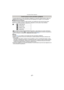 Page 87- 87 -
Avanzadas (Grabar imágenes)
•Cuando selecciona el modo automático inteligente en el paso 2, puede llevarse a cabo una 
grabación de la imagen en movimiento que se empareja con el sujeto o con la situación.
∫ Detección de la escena
Cuando la cámara localiza la mejor escena, se visualiza de color azul el icono de la 
escena en cuestión durante 2 segundos. Después su color pasa al rojo habitual.
•
[¦] se ajusta si ninguna de las escenas es aplicable y están fijados los ajustes estándares.•Cuando esté...