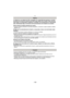 Page 140Otro
- 140 -
La batería es una batería de litio recargable. Su capacidad para generar corriente 
procede de la reacción química que tiene lugar dentro de la misma. Esta reacción 
está sujeta a la temperatura ambiente y humedad. Si la temperatura es demasiado 
alta o demasiado baja, la duración de funcionamiento de la batería se acortará.
Quite siempre la batería después de usarla.
•
Coloque la batería extraída en una bolsa de plástico y almacene o aleje de objetos metálico 
(grapas, etc.).
Si deja caer...