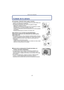 Page 4Antes de usar el dispositivo
- 4 -
Antes de usar el dispositivoCuidado de la cámara
No exponga a vibración fuerte, golpe o presión.
•
La lente, el monitor LCD o la carcasa externa se pueden dañar si se 
utilizan en las siguientes condiciones. 
Es posible que funcionen mal o que no se grabe la imagen.
–Haga caer o golpee la cámara.–Siéntese con la cámara en el bolsillo de sus pantalones o inserte 
forzadamente en una bolsa ajustada o llena, etc.
–Coloque los elementos como los accesorios en la correa...
