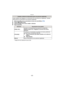 Page 66Grabación
- 66 -
Puede modificar las imágenes o la información de una persona ya registrada. También 
puede eliminar la información de la persona registrada.
1Seleccione [Reconoce cara] desde el menú de modo [Rec].  (P36)2Toque [ ] ([Memoria]).3Toque la imagen de la cara a editar o eliminar.
4Fije el elemento.
•
Salga del menú después de que se fija.
Cambie o elimine la información para una persona registrada
OpcionesDescripción de los ajustes
[Editar info.]
Cambiar la información de una persona ya...