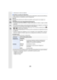 Page 229229
11 . Reproducción y edición de imágenes
∫Cambiar los ajustes de diapositiva
Puede cambiar los ajustes para la reproducci ón de diapositivas seleccionando [Efecto] o 
[Configuración] en la pantalla de menú de diapositivas.
[Efecto]
Eso le permite seleccionar los efectos de pantalla cuando pasa de una imagen a la 
siguiente.
[AUTO]/[NATURAL]/[SLOW]/[SWING]/[URBAN]/[OFF]
•
Cuando está seleccionado [URBAN], la imagen puede aparecer en blanco y negro con efecto 
de pantalla.
•[AUTO] sólo puede utilizarse...