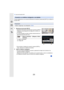 Page 255255
12. Uso de la función Wi-Fi
Puede establecerse una conexión fácilmente al m antener presionado [Wi-Fi] o al utilizar la 
función NFC.
1Mantenga presionado [Wi-Fi].
•Aparece la información necesaria para conectar el teléfono 
inteligente a este dispositivo (el código QR, el SSID y la 
contraseña).
•La misma pantalla se puede visualizar seleccionando los 
siguientes elementos del menú.
A SSID y contraseña
B Código QR
•Para cambiar el método de conexión, presione [DISP.] y, 
luego, seleccione el método...
