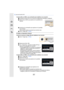 Page 257257
12. Uso de la función Wi-Fi
Cuando utilice un SSID y una contraseña para establecer una conexión
1Encienda la función Wi-Fi en el menú de configuración del teléfono inteligente.
2 Seleccione el SSID que aparece en la pantalla de la 
cámara.
3 Introduzca la contraseña que aparece en la pantalla 
de la cámara. 
(Solo cuando realice la conexión por primera vez)
4 Inicio “ Image App ”. (P254)
Si utiliza un dispositivo Android
Cuando se escanea el código QR para establecer una conexión
1Inicio “ Image App...