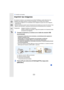 Page 313313
13. Conexión a otro equipo
Imprimir las imágenes
Si conecta la cámara a una impresora que admite PictBridge, puede seleccionar las 
imágenes que desea imprimir e iniciar la im presión en el monitor de la cámara.
•
Los grupos de imágenes no se visualizarán como imágenes en grupo sino como imágenes 
independientes.
•Algunas impresoras pueden imprimir directamente de la tarjeta que se saca de la cámara. Para 
obtener más información, consulte las instrucciones de funcionamiento de su impresora.
1Conecte...