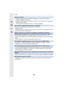 Page 333333
14. Otro
[Fallo de conexión]
•
Compruebe lo siguiente sobre los teléfonos inteligentes a los que desea conectarse.–El teléfono inteligente no funciona.–Cambie el punto de acceso al que desea conectarse en la configuración Wi-Fi del teléfono 
inteligente de esta cámara.
–No hay espacio de almacenamiento libre en el teléfono inteligente.
[Error acceso. Compruebe ID de acceso y contraseña.]
•
El ID de inicio de sesión para “LUMIX CLUB” no es correcto. 
Ingréselo de nuevo. 
Si olvidó el ID de inicio de...